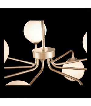 SLE106203-09 Светильник подвесной ST-Luce Золотистый/Белый G9 LED 9*5W REDJINO-foto6