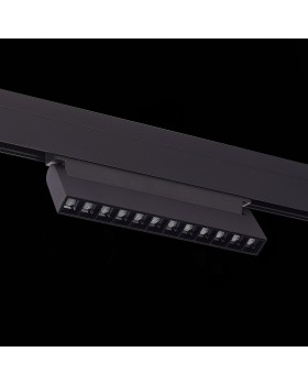 ST364.446.12 Магнитный трековый светильник Черный LED 1*12W 4000K 1 009Lm Ra>80 36° IP20 L219xW22xH108 48V NANE-foto5