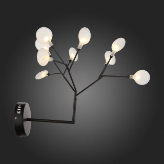 SL411.421.09 Бра ST-Luce Черный/Белый G4 9*1,5W RICCARDO-foto8