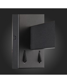 SL1580.401.02 Светильник настенный ST-Luce Черный/Белый LED 2*6+3W 3200K RALIO-foto12