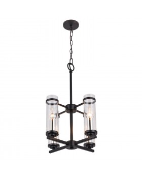 SL334.403.04 Люстра подвесная ST-Luce Черный, Никель/Прозрачный E14 4*60W BICHERO-foto11