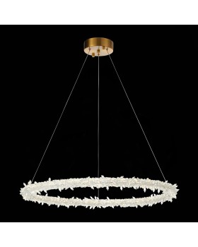 SL6105.213.01 Люстра подвесная ST-Luce Золотистый/Прозрачный LED 1*73W 3000 - 6500K Lucchero-foto5