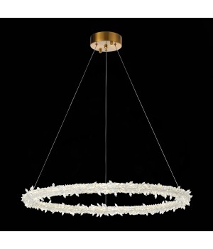 SL6105.213.01 Люстра подвесная ST-Luce Золотистый/Прозрачный LED 1*73W 3000 - 6500K Lucchero-foto5