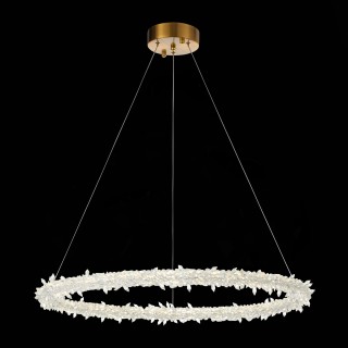 SL6105.213.01 Люстра подвесная ST-Luce Золотистый/Прозрачный LED 1*73W 3000 - 6500K Lucchero-foto5