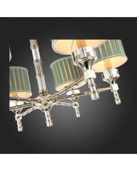 SL1121.103.06 Люстра подвесная ST-Luce Никель/Оливковый E14 6*40W OLEO-foto9