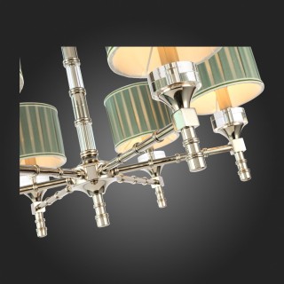 SL1121.103.06 Люстра подвесная ST-Luce Никель/Оливковый E14 6*40W OLEO-foto9