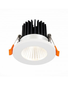 ST704.548.10 Св-к встр. Белый LED 1*10W 4000K 900Lm Ra>90 38° IP20 D80xH60 170-240V ST704