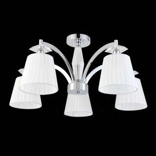 SL1756.102.05 Светильник потолочный ST-Luce Хром/Светло-серый E14 5*40W BELLO-foto8