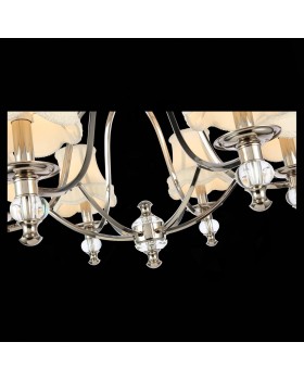 SL1120.103.06 Люстра подвесная ST-Luce Никель/Белый E14 6*40W GOLLA-foto7