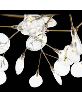 SL411.233.45 Люстра подвесная ST-Luce Золотистый/Прозрачный G4 45*1,5W RICCARDO-foto8