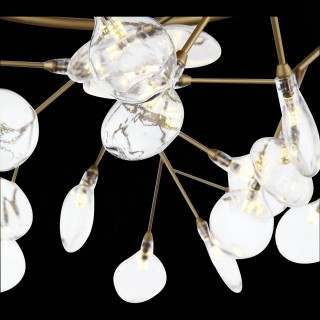 SL411.233.45 Люстра подвесная ST-Luce Золотистый/Прозрачный G4 45*1,5W RICCARDO-foto8