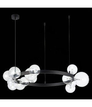 SL1165.402.15 Светильник подвесной ST-Luce Черный/Прозрачный G4 15*5W NECTON-foto9