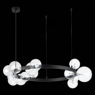 SL1165.402.15 Светильник подвесной ST-Luce Черный/Прозрачный G4 15*5W NECTON-foto9