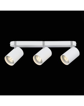 SL597.501.03 Спот ST-Luce Белый, Хром/Белый GU10 LED 3*3W FANALE-foto3