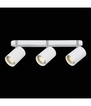 SL597.501.03 Спот ST-Luce Белый, Хром/Белый GU10 LED 3*3W FANALE-foto3