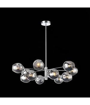 SL1500.103.12 Светильник подвесной ST-Luce Хром/Дымчатый E14 12*40W FOVIA-foto10