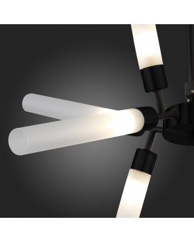 SL1620.402.08 Люстра потолочная ST-Luce Черный/Белый G9 8*5W SPLIO-foto9