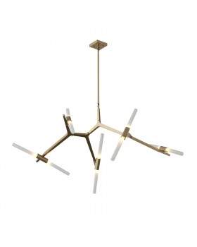 SL947.202.10 Люстра потолочная ST-Luce Золотистый/Белый G9 10*5W LACONICITA-foto2