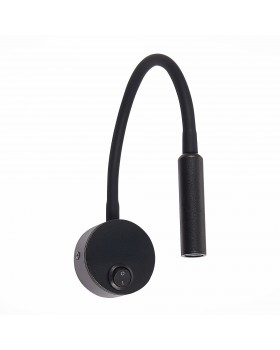 ST653.431.01 Светильник настенный ST-Luce Черный/Черный LED 1*3W 3000K BERSONE-foto2