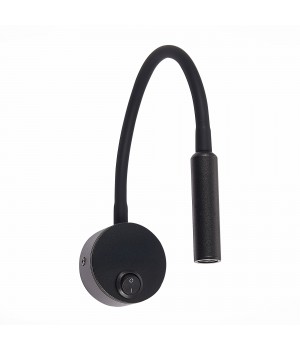 ST653.431.01 Светильник настенный ST-Luce Черный/Черный LED 1*3W 3000K BERSONE-foto2