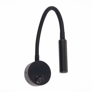 ST653.431.01 Светильник настенный ST-Luce Черный/Черный LED 1*3W 3000K BERSONE-foto2