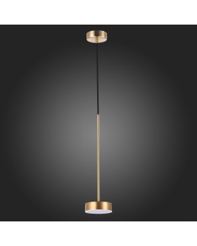 SL6000.303.01 Светильник подвесной ST-Luce Латунь/Латунь LED 1*7W 3000K PANCES-foto6