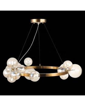 SL1165.303.15 Светильник подвесной ST-Luce Бронза/Коньячный G4 15*5W NECTON-foto7