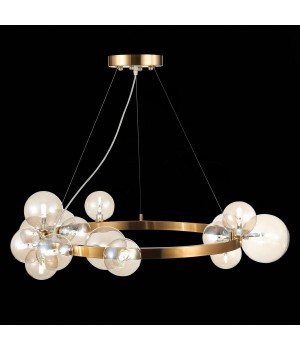 SL1165.303.15 Светильник подвесной ST-Luce Бронза/Коньячный G4 15*5W NECTON-foto7