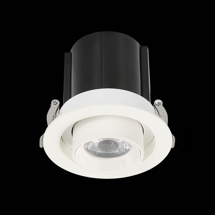 ST702.138.12 Св-к встр. Белый LED 1*12W 3000K 900Lm Ra80 24° IP20 D90xH92 180-240V ST702