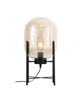 SL1050.505.01 Прикроватная лампа ST-Luce Черный/Коньячный E27 1*40W (из 2-х коробок) BURASCA-foto2