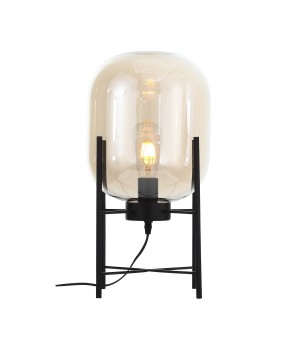 SL1050.505.01 Прикроватная лампа ST-Luce Черный/Коньячный E27 1*40W (из 2-х коробок) BURASCA-foto2