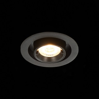 ST702.338.12 Св-к встр. Черный LED 1*12W 3000K 900Lm Ra80 24° IP20 D90xH92 180-240V ST702-foto4