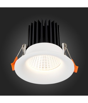 ST703.538.10 Св-к встр. Белый LED 1*10W 3000K 900Lm Ra>90 38° IP20 D85xH75 170-240V ST703-foto5