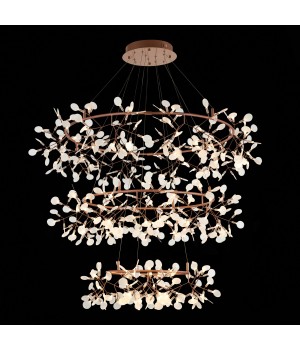SL379.203.486 Люстра подвесная ST-Luce Медный/Белый LED 486*0,5W 3500K RAFINA-foto4