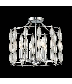 SL1140.102.06 Светильник потолочный ST-Luce Хром, Прозрачный/Прозрачный,Хром E14 6*40W SOGARTE-foto9