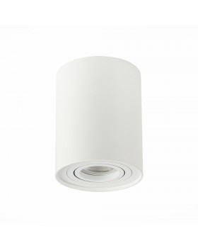 ST108.517.01 Светильник потолочный Мат. белый GU10 1*50W D98xH124 220V Без ламп TORUS-foto2