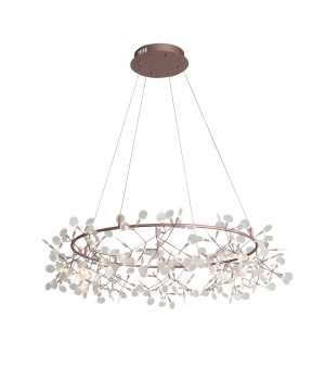 SL379.203.216 Люстра подвесная ST-Luce Медный/Белый LED 216*0,5W 3500K RAFINA-foto2