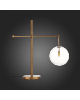 SL1205.304.01 Прикроватная лампа ST-Luce Латунь/Прозрачный G9 1*5W SANDRO-foto3