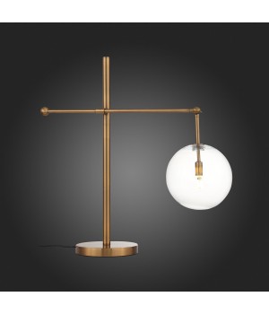 SL1205.304.01 Прикроватная лампа ST-Luce Латунь/Прозрачный G9 1*5W SANDRO-foto3