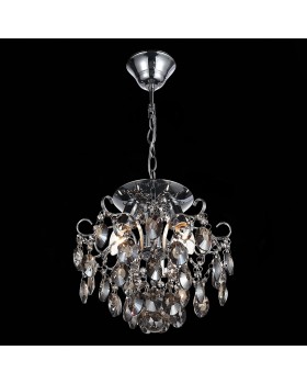 SL846.102.03 Люстра подвесная ST-Luce Темный хром/Тонированный черный E14 3*40W ORECCHINI-foto9