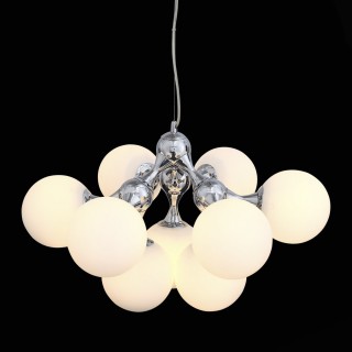 SL549.103.09 Люстра подвесная ST-Luce Хром/Белый E27 9*60W ARTE-foto5