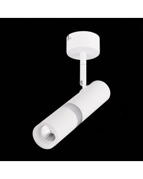 ST106.542.08 Светильник потолочный Белый LED 1*8W 4000K 624Lm Ra>80 D70xH165 170-240V ESCOPIO-foto8