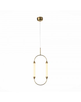 SL6004.303.02 Подвес ST-Luce Латунь/Белый LED 2*4W 3000K OLBIA-foto3