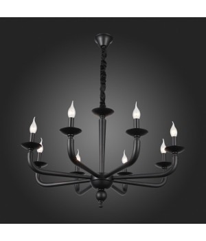 SL1114.403.08 Люстра подвесная ST-Luce Черный E14 8*40W FORTEZA-foto4