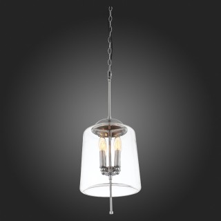 SL367.103.04 Светильник подвесной ST-Luce Хром/Прозрачный E14 4*40W DELEVASO-foto8