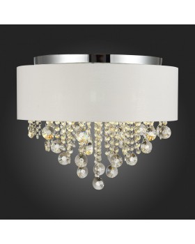 SL1350.502.06 Светильник потолочный ST-Luce Хром/Белый, Золотистый, Прозрачный E14 6*40W LACCHIA-foto12