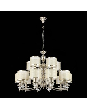 SL1750.103.15 Люстра подвесная ST-Luce Никель/Золотистый E14 15*40W CORESIA-foto4