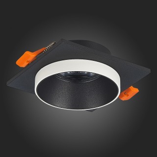 ST206.418.01 Св-к встр. Мат. черный GU10 1*50W  L92xW92xH41 220V Без ламп CHOMIA-foto8