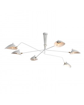 SL305.502.06 Люстра потолочная ST-Luce Белый/Белый E27 5*60W SPRUZZO-foto2