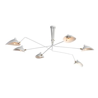 SL305.502.06 Люстра потолочная ST-Luce Белый/Белый E27 5*60W SPRUZZO-foto2